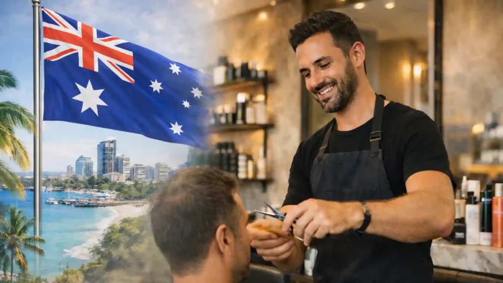 منظر يرمز إلى العمل والاستقرار المهني في أستراليا، يعكس فرصة عمل في أستراليا للراغبين في تطوير مسارهم المهني.